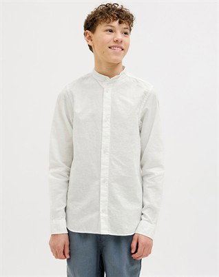 Breeze Linen Langærmet Skjorte 